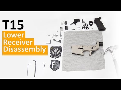First Strike T15 Disassembly - Lower Receiver【 Warheads Paintball 】