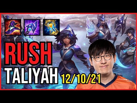 RUSH - TALIYAH vs NIDALEE Jungle - KR Ranked - Patch 11.6
