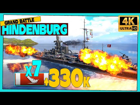 Cruiser Hindenburg in Grand Battle, Last Hope - World of Warships