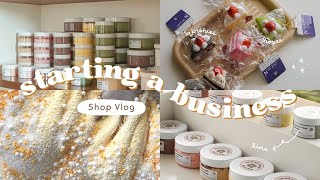 Starting a Slime Business (Shop Vlog)