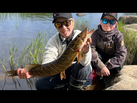 KALAKINGIT kesälomalla • Sitkeys palkitaan • Jaettu ilo on kaksinkertainen ilo • Hauen kalastus