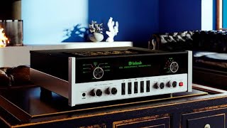 Video thumbnail for McIntosh C22 Mk V and MC1502 amplifiers Debuts to replace 70th anniversary Amplifiers by AV Atmos