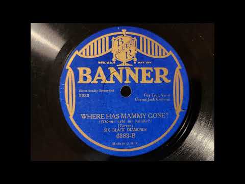 WHERE HAS MAMMY GONE - Adrian Schubert's Orchestra  -1920's Dime Store Dance Music -Jack Kaufman!