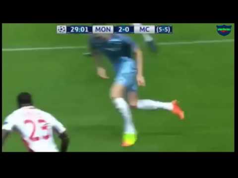 Fabinho Great Goal, Manc. city vs As Monaco champion' League