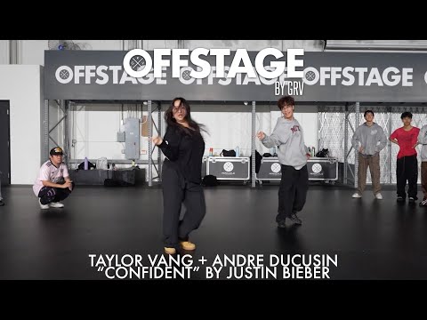 Taylor Vang + Andre Ducusin choreography to “Confident” by Justin Bieber at Offstage Dance Studio