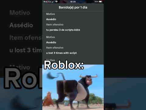 Roblox me baniu pq falei q o outro cara usava script (oque é verdade) ele veio voando com aimbot💀