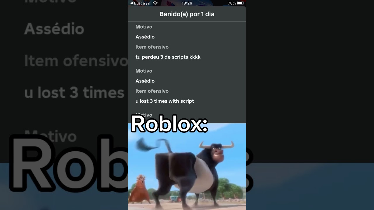 Roblox me baniu pq falei q o outro cara usava script (oque é verdade) ele veio voando com aimbot💀