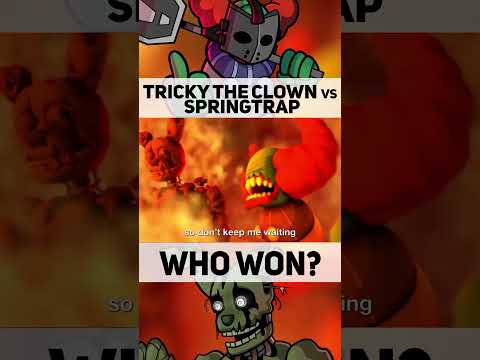 Tricky vs Springtrap - Who Won? (Part 2) #rapbattle #fnaf #madnesscombat #fnafmovie #fnf
