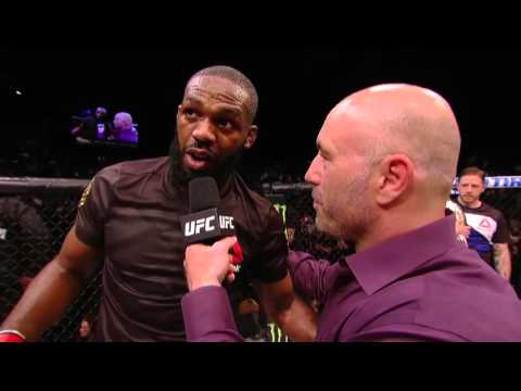 UFC 197: Jon Jones and Ovince Saint Preux Octagon Interview