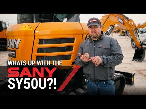 Why SANY SY50U is the BEST Mini Excavator for Your Money!