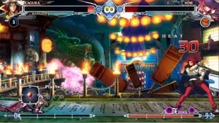 [BBCF2] - Kagura 6DA neta combo