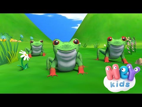 Była Sobie Żabka Mała - Re Re Kum Kum - Piosenki Dla Dzieci | HeyKids