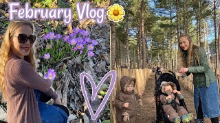 HAS SPRING ARRIVED? 🌼 Mum of 2 Vlog and Chatty Update | February '23 Vlog
