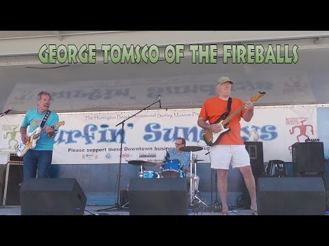 George Tomsco of the Fireballs "Vaquero" HB Pier Aug 14, 2016