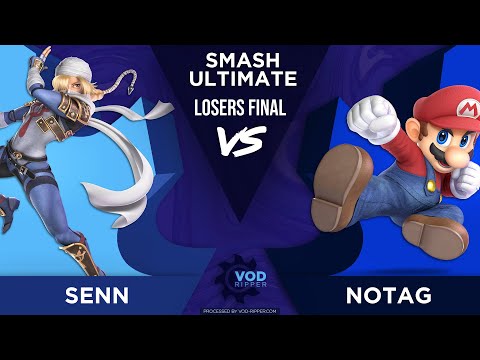 Senn (Sheik) vs NoTag (Mario) - Losers Final - Hidden Nest #41