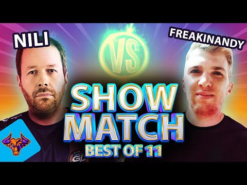 Nili vs Freakinandy Showmatch Best of 11 #ageofempires2