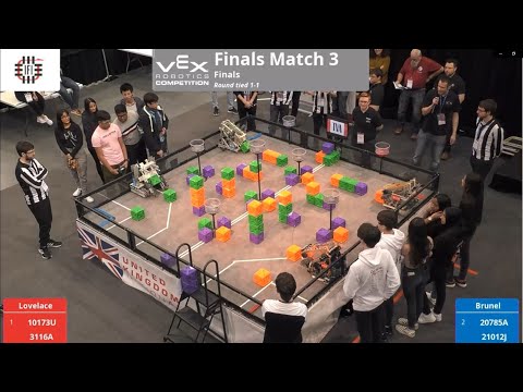 VEX Tower Takeover UK National Championships: Grand Finals 3