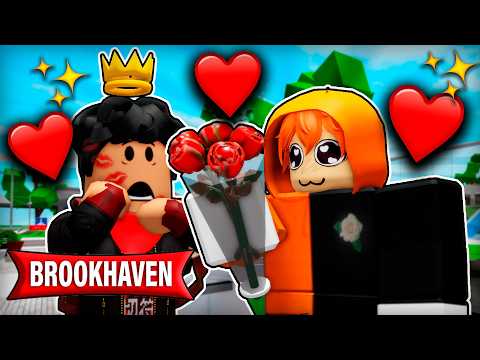 My FRIEND FALLS IN LOVE WITH ME in BROOKHAVEN 💖😍