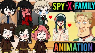 Spy X Family react Spy X family FUNNY ANIMATION 😂❤️ Kkkkkk
