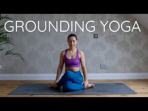 25 MIN GROUNDING YOGA FLOW // Relax and Reconnect with Yourself