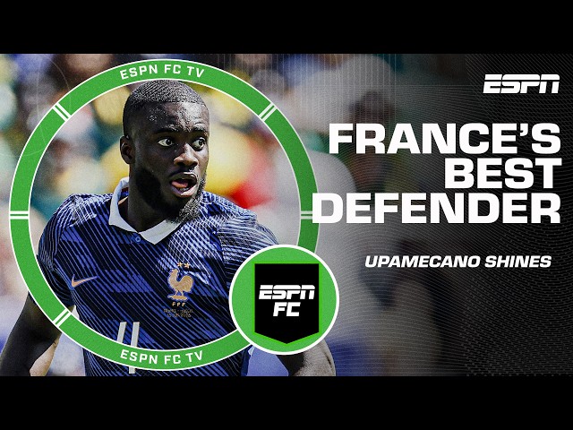Rock-Solid at the Back: France’s Best Defender Shines | ESPN FC
