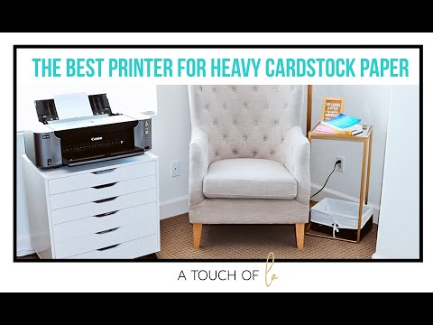 YouTube video about: How to print cardstock on canon printer?