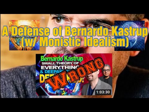 A defense of Bernardo Kastrup (w/ Monistic Idealism)
