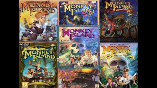 Commodore Amiga vs PC: Saga 7 Monkey Island games 1990 - 2010