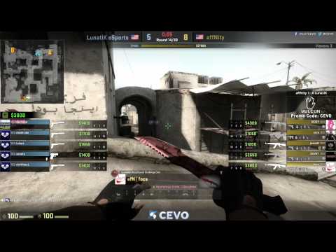 affNity vs LunatiK Game 2 (MSI x IBP Qualifier 2) - Sabo & Dust