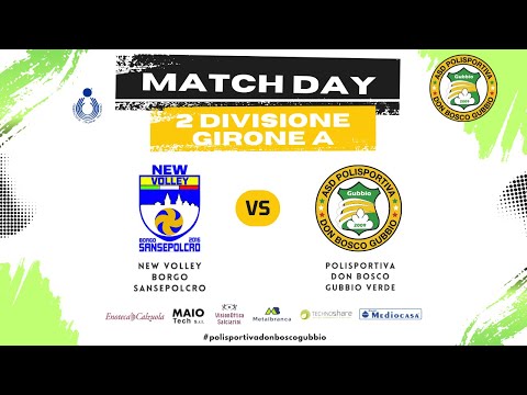 2Divisione Girone A - New Volley Borgo Sansepolcro vs Polisportiva Don Bosco Gubbio Verde
