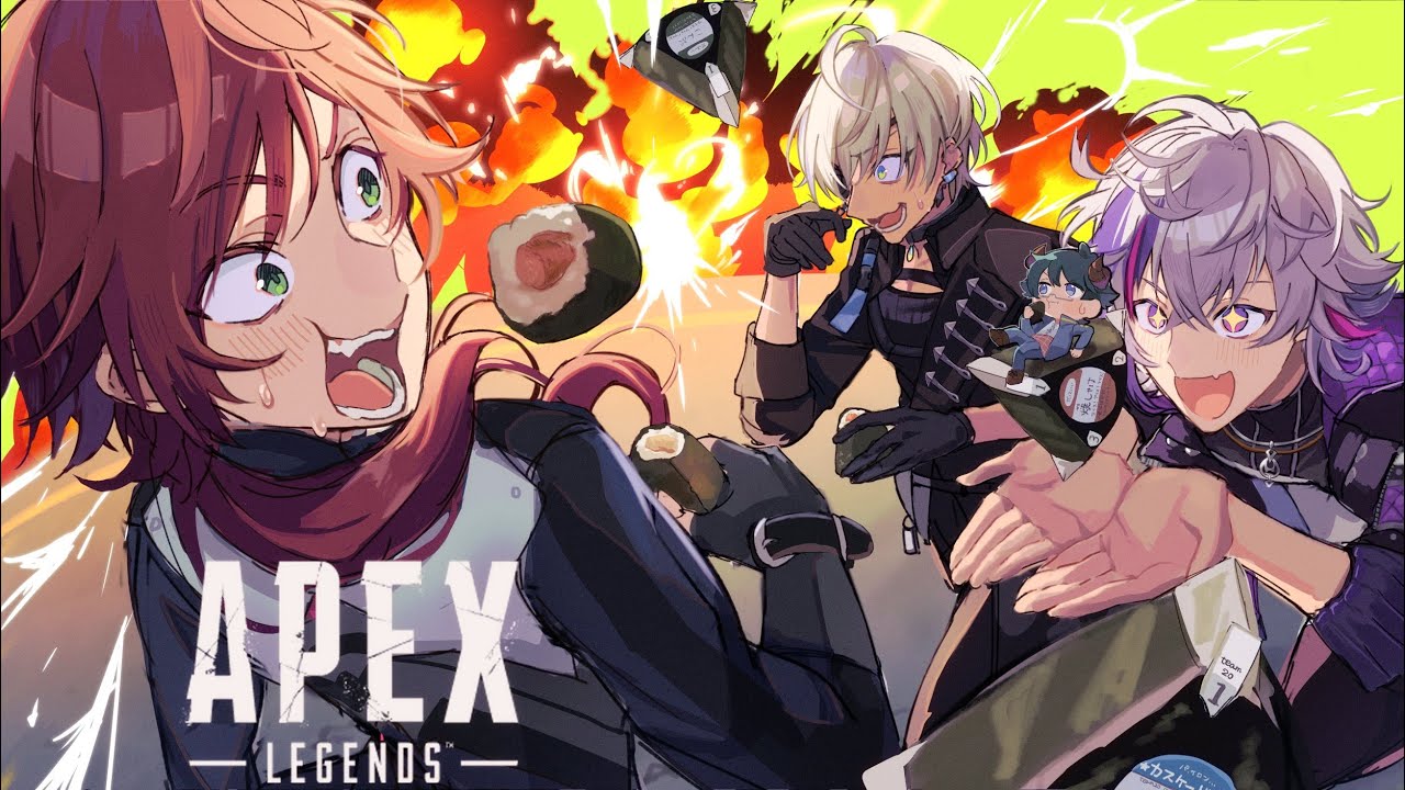 【APEX】合同カスタムに参戦する男たち  /w 不破湊３イブラヒム３コーチ家長３【ローレン・イロアス/にじさんじ】