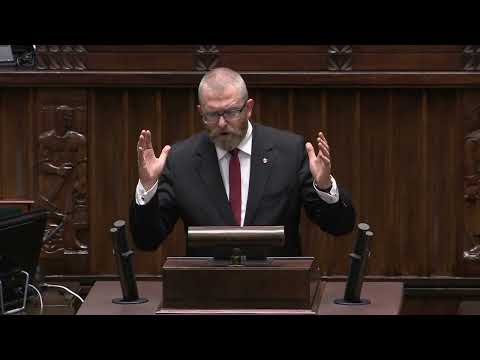 Grzegorz Braun w obronie Joanny Senyszyn