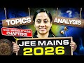 JEE Main 2026 Topic Wise Analysis High Weightage Chapters Must Watch