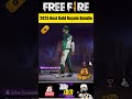 5 Possible Upcoming Bundles In Next Gold Royale 2025 Free Fire