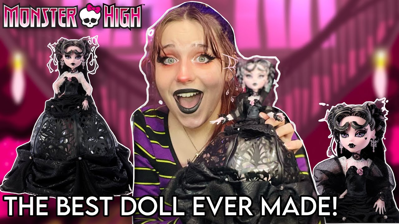 Best Doll EVER! Monster High Draculaura Vampire Heart Doll Review & Unboxing