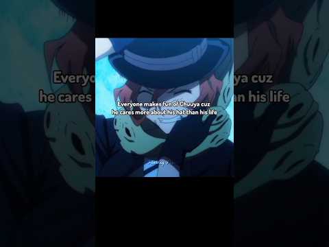 he's so loyal #bsd #bungoustraydogs #chuuya#chuuyanakahara#dazai#mori#portmafia#hat#loyal#shorts#fyp