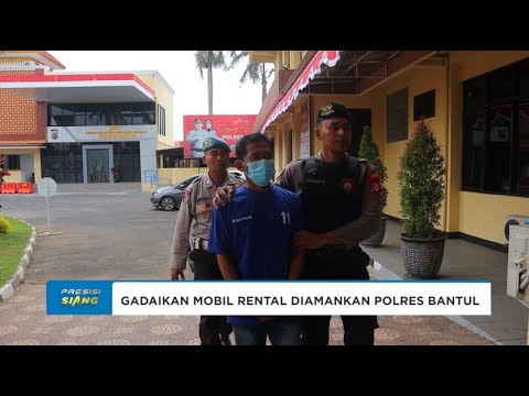 GADAIKAN MOBIL RENTAL DIAMANKAN POLRES BANTUL