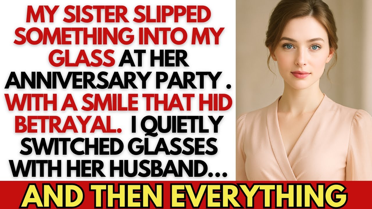 My Sister Slipped Something Into My Glass — I Switched It With Her Husband’s. She Regrets It.