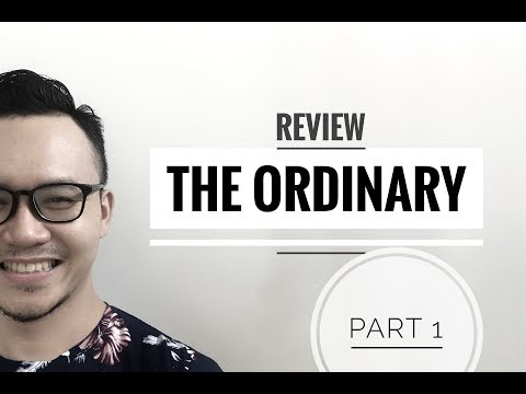 Review : The Ordinary part 1 | Niacinamide | Alpha Arbutin | Azelaic Acid | Buffet Video