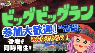 【参加型/初見さん大歓迎‼】ビッグビッグラン‼サモラン！一緒にエンジョイ～♪【サーモンラン】#スプラトゥーン3 #サモラン