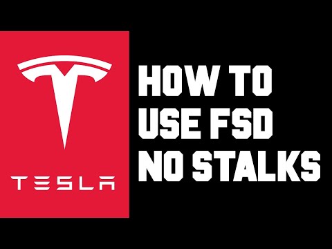 Tesla How to Use Full Self Driving Complete Guide: How To Use FSD, Tesla With No Stalks Example