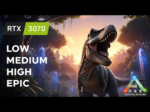 MSI GP66 | RTX 3070 | ARK Survival Evolved | All Settings | 1440P | Gameplay & FPS Test