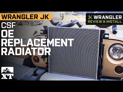 Jeep Wrangler JK CSF OE Replacement Radiator Review & Install