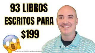 Cómo publicar 93 libros por mes por 199 amazon kindle kdp publicación WRITERHUBONLINE review