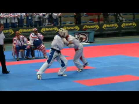 -94kg Vets Weingerl Manfred v Christopher Rappold WAKO 2009