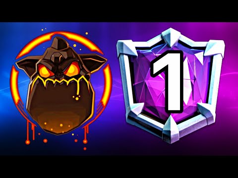 Сможет ли лучший лавовод мира ТОП-1 взять? / Clash Royale