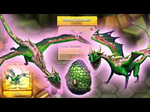 Doom Bloomer — New Premium Grim Gnasher Max Level 175 Titan Mode | Dragons: Rise of Berk