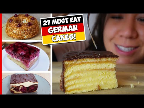 27 MUST EAT GERMAN CAKES! (Kuchen in Germany)