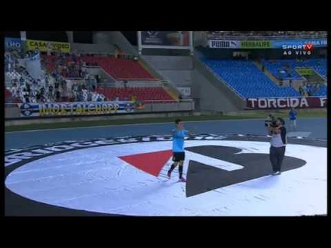 Gol de Eduardo Vargas -  Fluminense 0 x 3 Grêmio - Taça Libertadores 2013