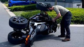 הפכתי הונדה VFR800 לטרקטורון במוסך שלי